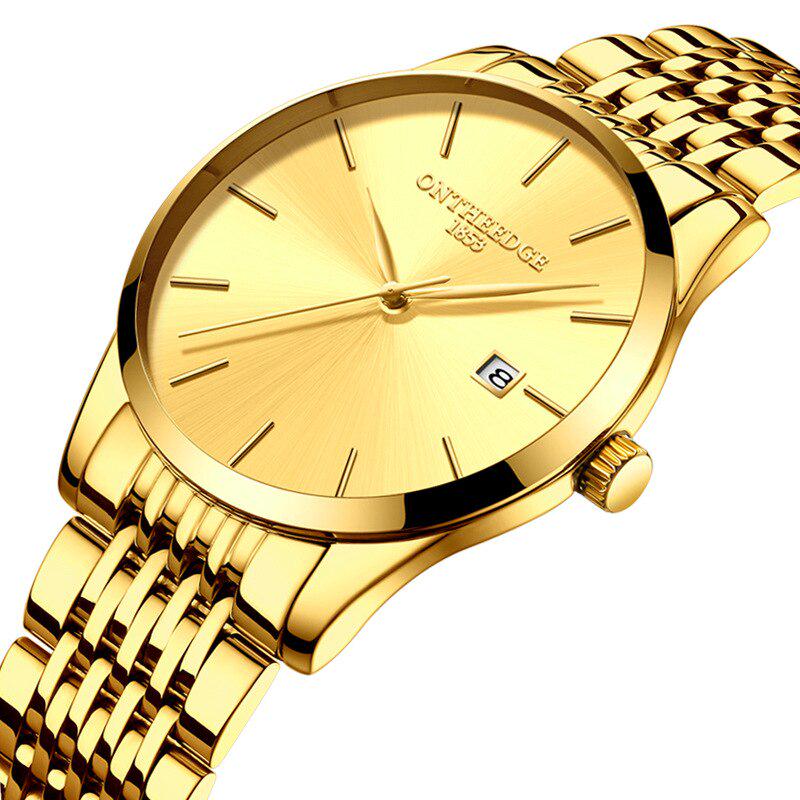 luxury gold watch