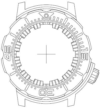 round watch cases